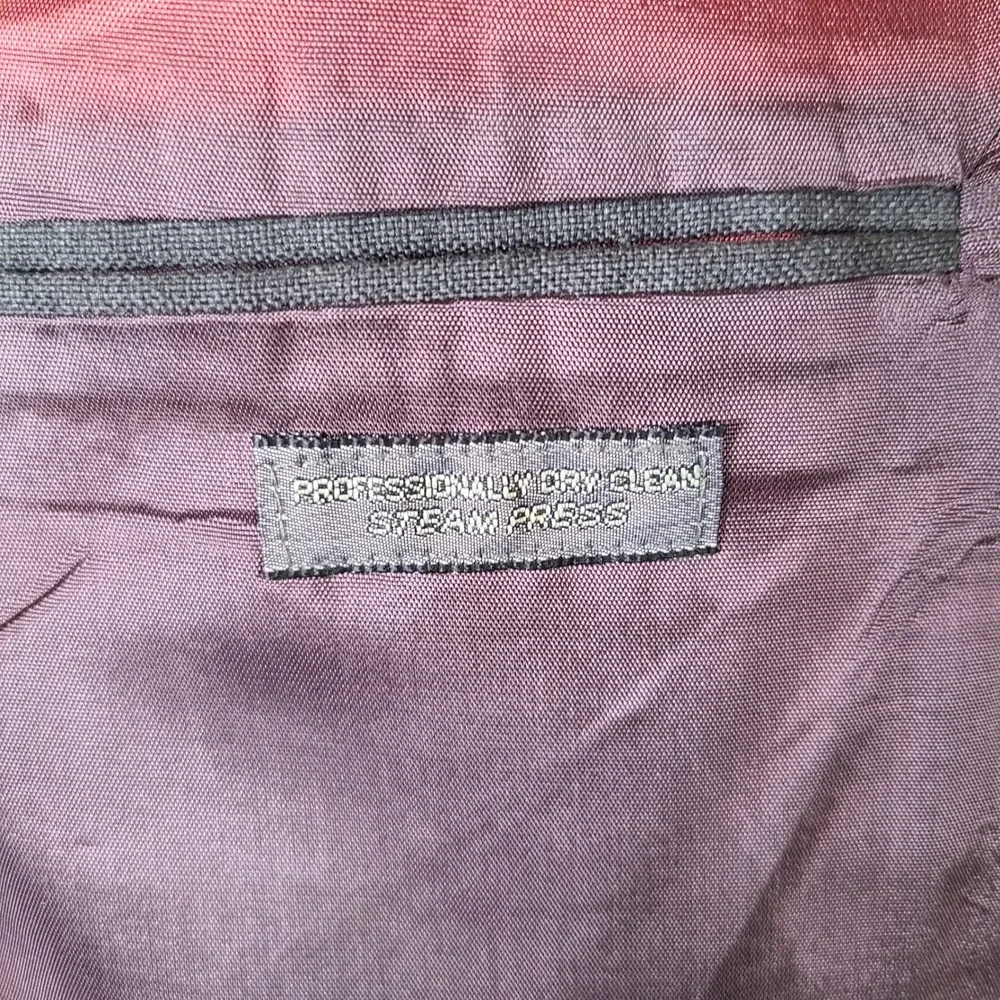 Vintage Levi Strauss Jacket Mens 42L‎ Gray Business Class Blazer Sport Coat USA